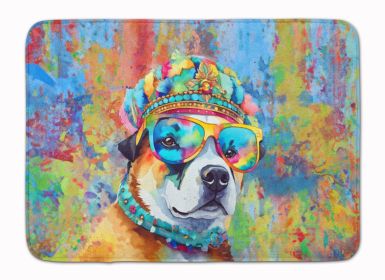 Akita Hippie Dawg Memory Foam Kitchen Mat Machine Washable Anti-Fatigue Mat Cushion Comfort Bath Mat or Kitchen Rug