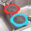 2pcs Flower Shaped Sink Strainer; Shower Sink Drains Cover; Kitchen Sink Colander; Sewer Hair Filter; Kitchen Accessories