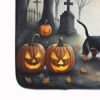 Dachshund Spooky Halloween Memory Foam Kitchen Mat Machine Washable Anti-Fatigue Mat Cushion Comfort Bath Mat or Kitchen Rug