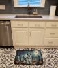 Alaskan Malamute Spooky Halloween Memory Foam Kitchen Mat Machine Washable Anti-Fatigue Mat Cushion Comfort Bath Mat or Kitchen Rug