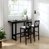 Bar Table,Bar Chair, Extra Long Entryway Table for Entryway, Hallway, Living Room, Foyer, Corridor, Rectangular Wood High Top Kitchen Dining Table