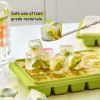 Wholesale 64 cubes fridge Ice Cube Tray with Large Bin and Lid