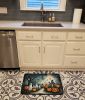 Ghosts Spooky Halloween Memory Foam Kitchen Mat Machine Washable Anti-Fatigue Mat Cushion Comfort Bath Mat or Kitchen Rug