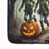 Zombies Spooky Halloween Memory Foam Kitchen Mat Machine Washable Anti-Fatigue Mat Cushion Comfort Bath Mat or Kitchen Rug