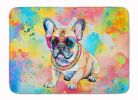 French Bulldog Hippie Dawg Memory Foam Kitchen Mat Machine Washable Anti-Fatigue Mat Cushion Comfort Bath Mat or Kitchen Rug