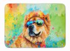 Chow Chow Hippie Dawg Memory Foam Kitchen Mat Machine Washable Anti-Fatigue Mat Cushion Comfort Bath Mat or Kitchen Rug