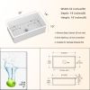 32"x19" Undermount White Ceramic Kitchen Sink Single Bowl,Kitchen Sink Double Bowl with Strainer
