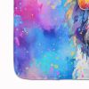 Old English Sheepdog Hippie Dawg Memory Foam Kitchen Mat Machine Washable Anti-Fatigue Mat Cushion Comfort Bath Mat or Kitchen Rug