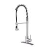 Single Handle Spring High Arc Kitchen Faucet