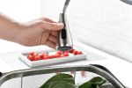 Kitchen Faucets with Pull Down Sprayer Commercial Stainless Steel Single Handle Single Hole Kitchen Sink Faucet