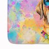 Yellow Labrador Hippie Dawg Memory Foam Kitchen Mat Machine Washable Anti-Fatigue Mat Cushion Comfort Bath Mat or Kitchen Rug