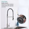 Single Handle Spring High Arc Kitchen Faucet